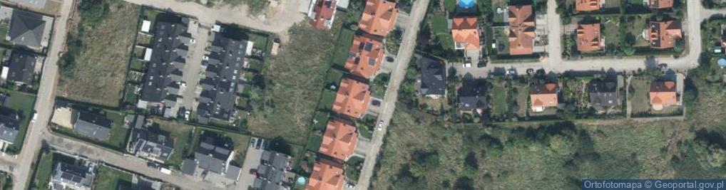 Zdjęcie satelitarne Genewska ul.