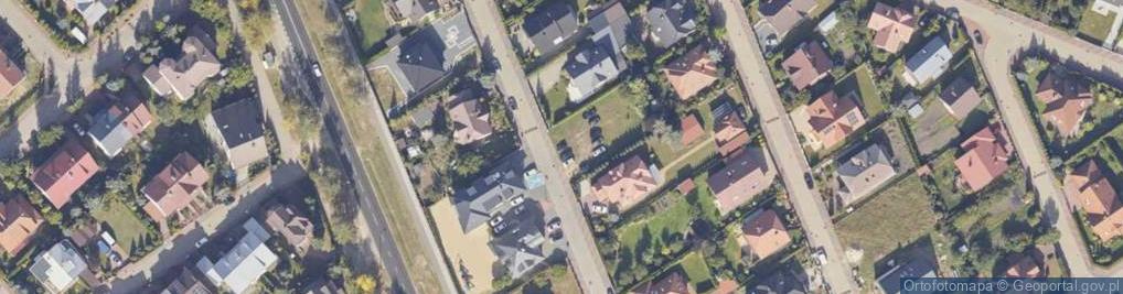 Zdjęcie satelitarne Geodetów ul.