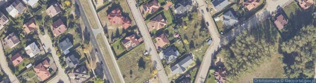 Zdjęcie satelitarne Geodetów ul.