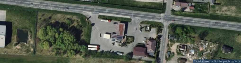 Zdjęcie satelitarne Gębicka ul.