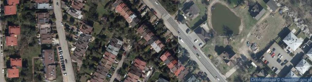 Zdjęcie satelitarne Geodetów ul.