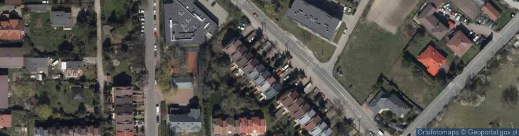 Zdjęcie satelitarne Geodetów ul.