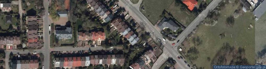 Zdjęcie satelitarne Geodetów ul.