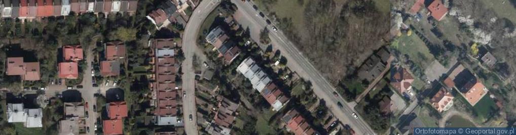 Zdjęcie satelitarne Geodetów ul.