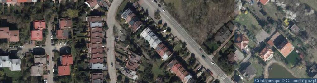 Zdjęcie satelitarne Geodetów ul.