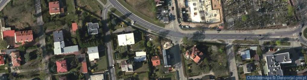 Zdjęcie satelitarne Gerbera ul.
