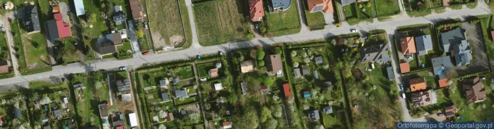 Zdjęcie satelitarne Gęsia ul.