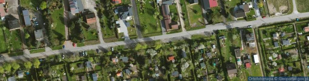 Zdjęcie satelitarne Gęsia ul.