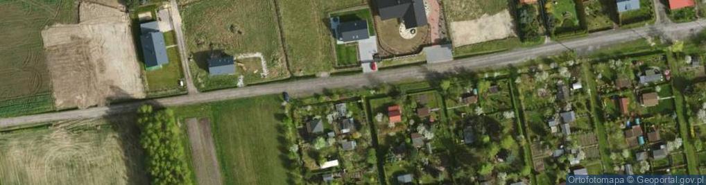Zdjęcie satelitarne Gęsia ul.