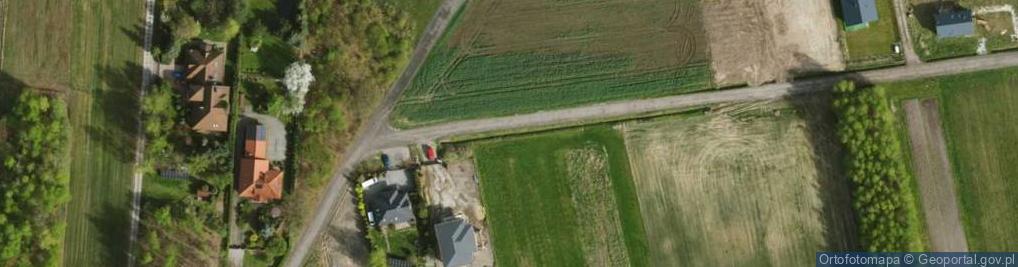 Zdjęcie satelitarne Gęsia ul.