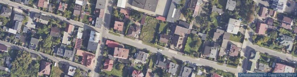 Zdjęcie satelitarne Gęsia ul.