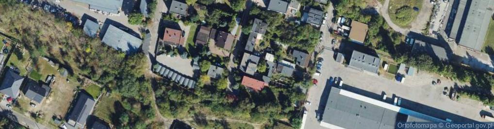 Zdjęcie satelitarne Gęsia ul.
