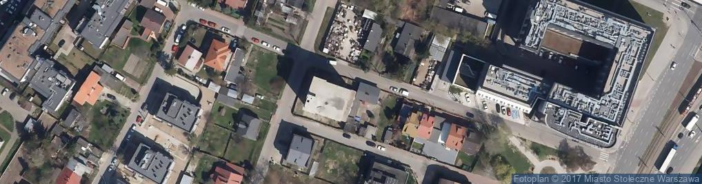 Zdjęcie satelitarne Geologiczna ul.