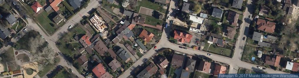 Zdjęcie satelitarne Gęślarska ul.