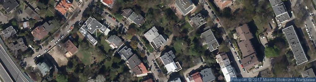Zdjęcie satelitarne Genewska ul.