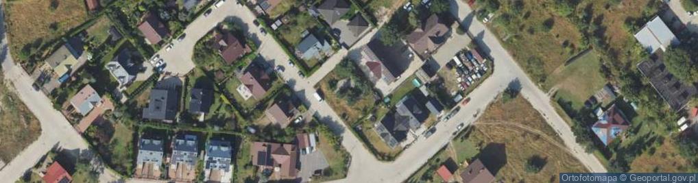 Zdjęcie satelitarne Geodetów ul.