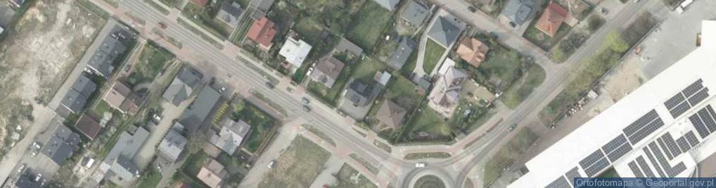 Zdjęcie satelitarne Geodetów ul.