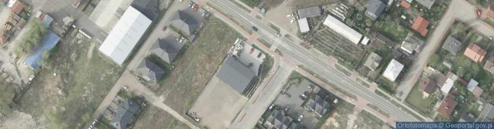 Zdjęcie satelitarne Geodetów ul.