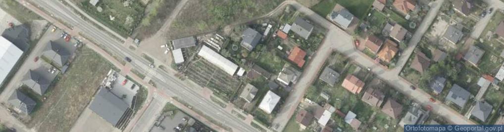 Zdjęcie satelitarne Geodetów ul.