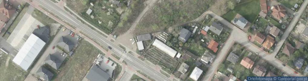 Zdjęcie satelitarne Geodetów ul.