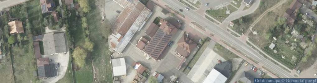 Zdjęcie satelitarne Geodetów ul.