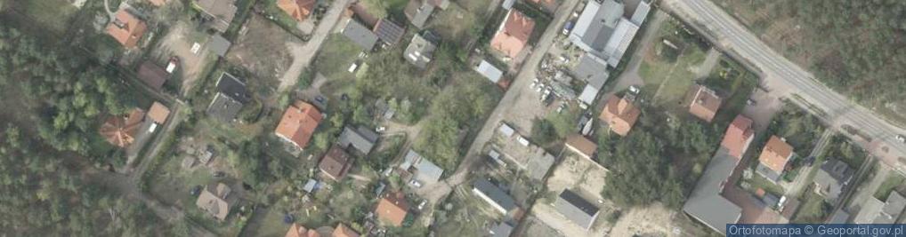 Zdjęcie satelitarne Geodetów ul.