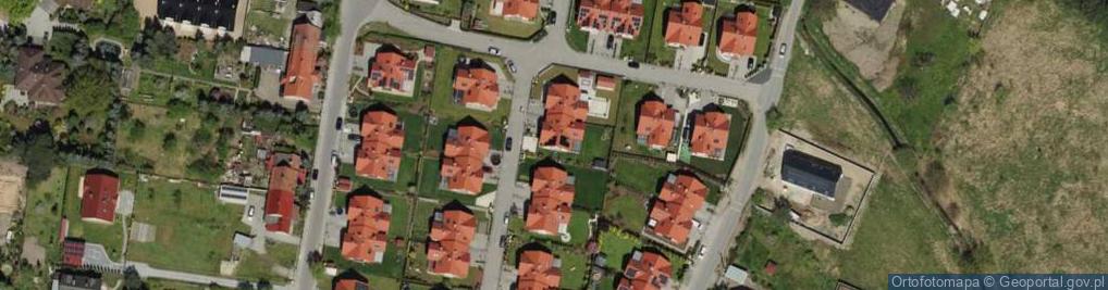 Zdjęcie satelitarne Geodezyjna ul.