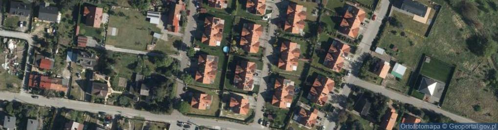 Zdjęcie satelitarne Geodezyjna ul.