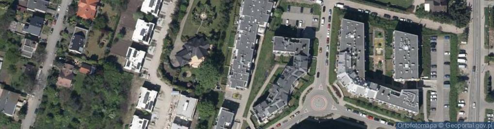 Zdjęcie satelitarne Gerberowa ul.