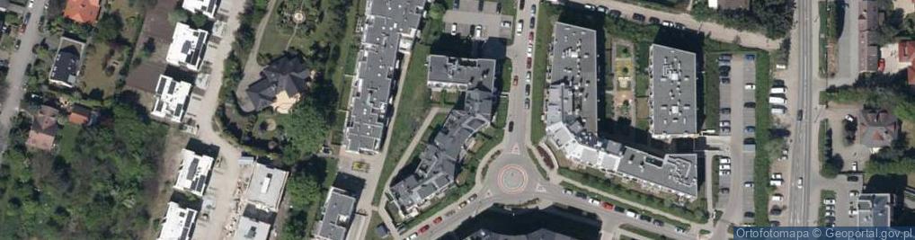 Zdjęcie satelitarne Gerberowa ul.