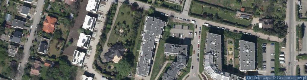 Zdjęcie satelitarne Gerberowa ul.