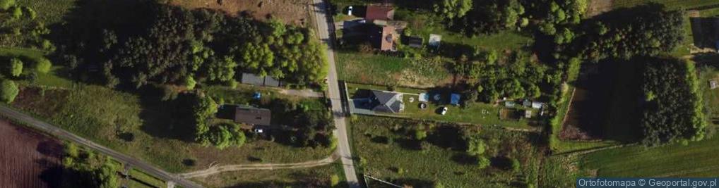 Zdjęcie satelitarne Getta Żydowskiego ul.