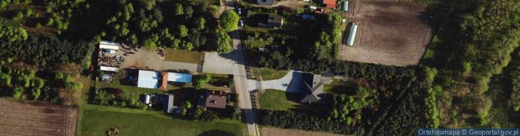 Zdjęcie satelitarne Getta Żydowskiego ul.