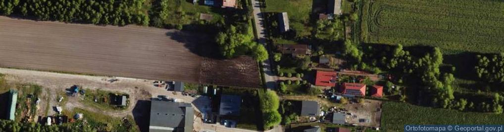 Zdjęcie satelitarne Getta Żydowskiego ul.