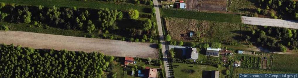 Zdjęcie satelitarne Getta Żydowskiego ul.