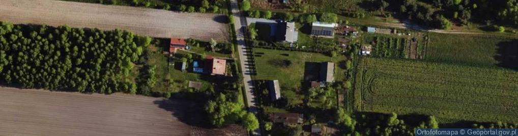 Zdjęcie satelitarne Getta Żydowskiego ul.