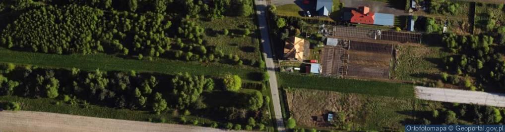 Zdjęcie satelitarne Getta Żydowskiego ul.