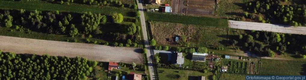 Zdjęcie satelitarne Getta Żydowskiego ul.