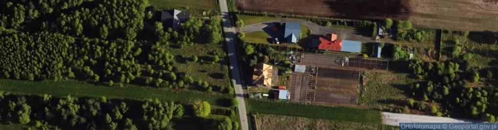 Zdjęcie satelitarne Getta Żydowskiego ul.