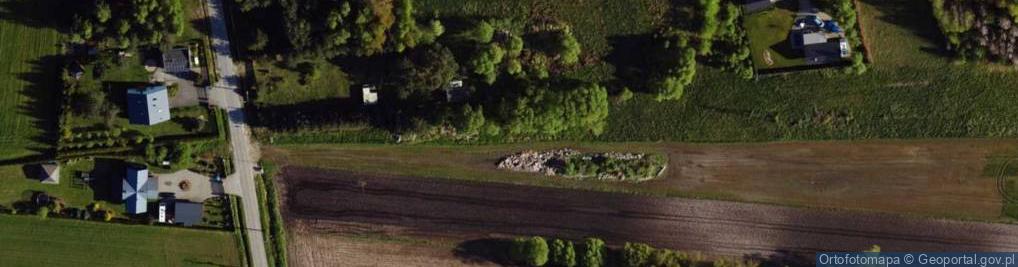 Zdjęcie satelitarne Getta Żydowskiego ul.