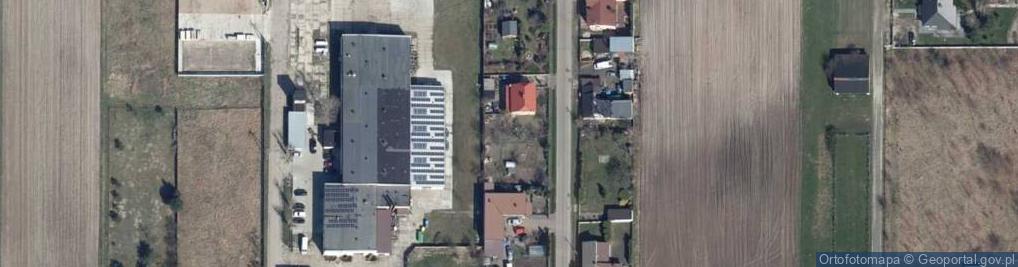 Zdjęcie satelitarne Getta Żydowskiego ul.