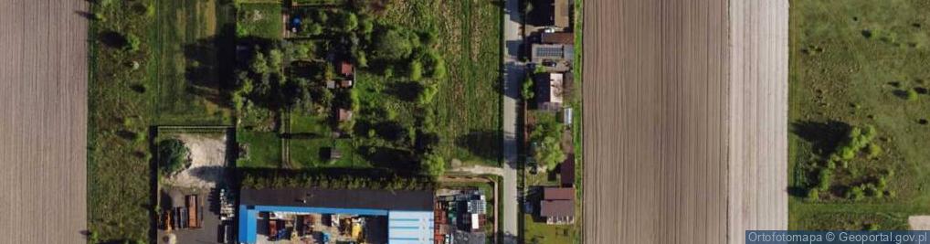 Zdjęcie satelitarne Getta Żydowskiego ul.