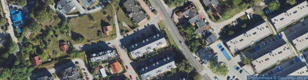 Zdjęcie satelitarne Geodetów ul.