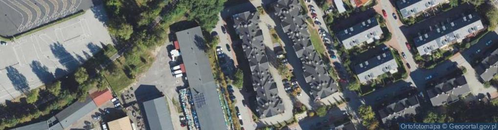 Zdjęcie satelitarne Geodetów ul.