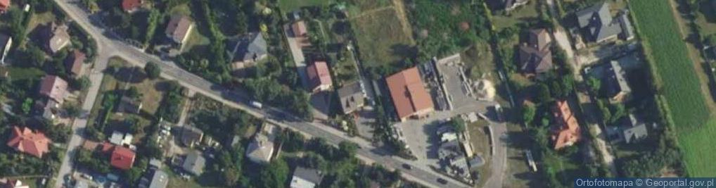 Zdjęcie satelitarne Gimnazjalna ul.