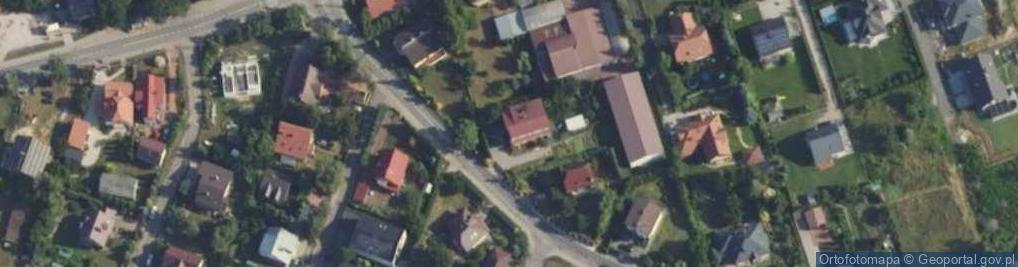 Zdjęcie satelitarne Gimnazjalna ul.