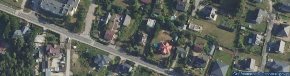Zdjęcie satelitarne Gimnazjalna ul.