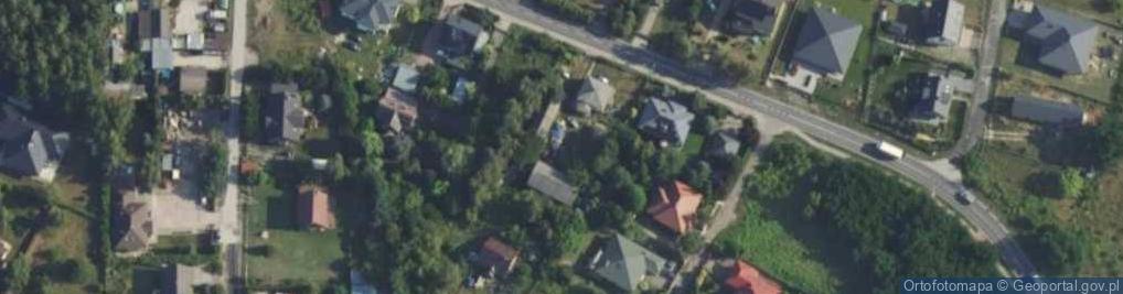 Zdjęcie satelitarne Gimnazjalna ul.
