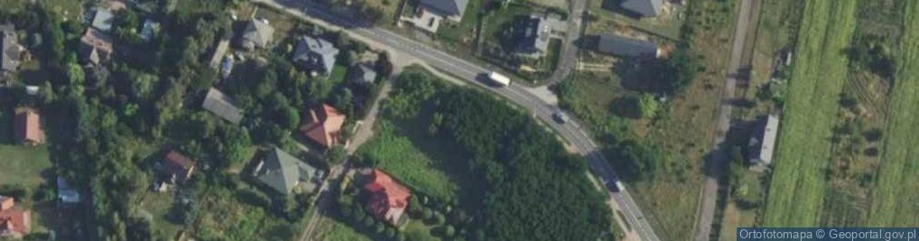 Zdjęcie satelitarne Gimnazjalna ul.