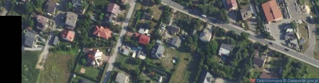 Zdjęcie satelitarne Gimnazjalna ul.